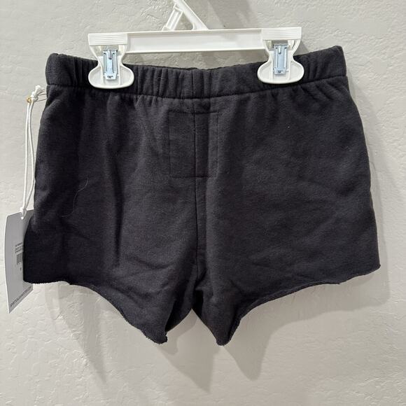 NWT Spiritual Gangster Ziggy Marley Dark Grey Cut Off Gym Shorts - Picture 3 of 5